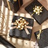 LeZakaa Embossed Wrapping Paper Roll - Dot Pattern with Gold