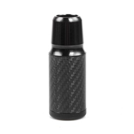 muge racing Gear Shift Knob，Car Gear Knob Shifter 6 Speed Universal Aluminum Gear Shifter Stick with 3 Adapters(Black)