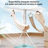LJLB Maximize Laundry Space with Space-Efficient Clothes Drying Rack, Rustproof