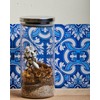 Poromoro Portuguese Spanish Azulejo Tile Stickers, Peel and Stick Kitchen