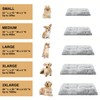 BFPETHOME Dog Beds for Large Dogs, Plush Dog Crate Bed