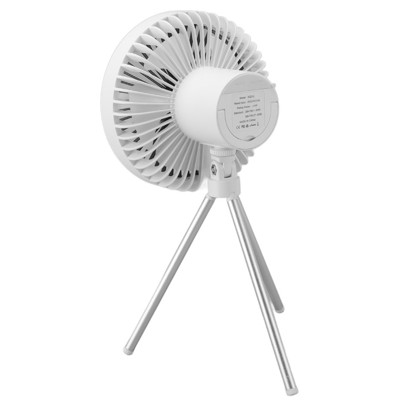 Tripod Fan 10000mAh 3 Gears Adjustable Timing Function Portable Desktop