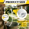 Faucet Hose Adapter for Sink, 10 FT Transparent PVC Extra