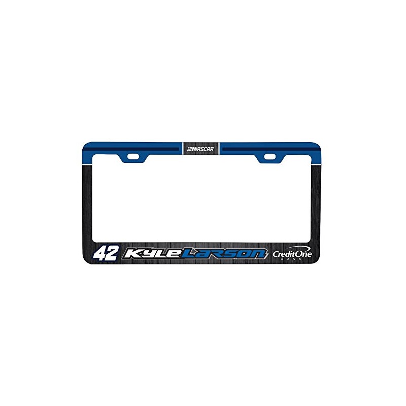 R and R Imports Kyle Larson #42 Metal License Plate