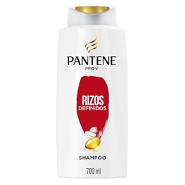 Pantene, Shampoo para cabello dañado Pantene Rizos Definidos con Pro-Vitaminas Aceite de Coco y Omega 9 700 ml