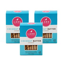 Coconut Butter Cookies by Lark Fine Foods - Pack of 3
