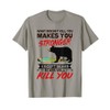 Funny Bears Will Kill You Bear Attack Camping Camper Joke