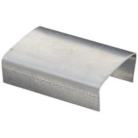 Nifty Products SOS34 Galvanized Seal, 3/4" Width, Black, for Steel Strapping (Case of 1000)