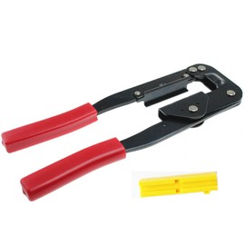 NUZAMAS IDC Crimper 214 Crimping Plier Tool, For Flat Ribbon Cable And IDC Connectors PC Accessories (240mm)
