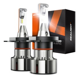 SEALIGHT H4 Bulbs, Pack of 2