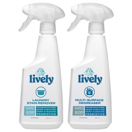 Lively Deep Clean & Stain Removal Bundle – Multi-Surface Degreaser and Laundry Stain Remover