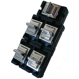 SWITCHDOCTOR Window Master Switch for 1973 Ford Mustang (73 Drivers Side, Button, Panel, Door, Lock)