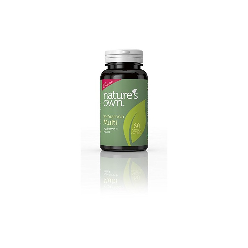 Nature's Own Wholefood Multi (Multivitamin & Mineral), 60 Vegan Capsules