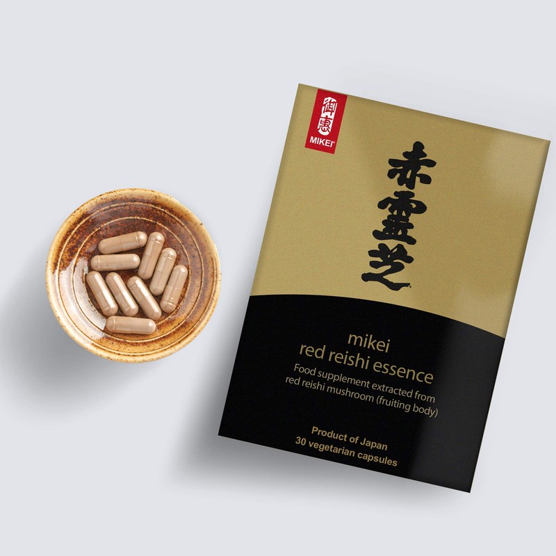 Mikei 74627 Japanese Red Reishi Essence Food Supplement Extracted From