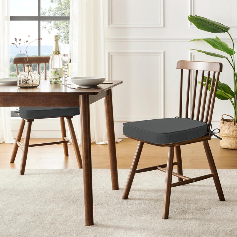 downluxe Chair Cushions for Dining Chairs, Waterproof Kitchen Chair Pads,