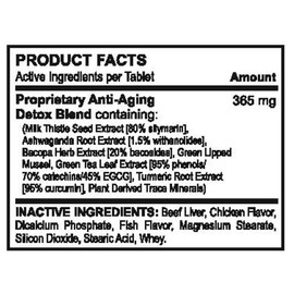 Perpetual Dog Antiaging - 60 Chewable Tablets by Youngevity, Packaging May Vary