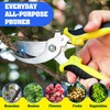 4 Pack Garden Pruning Shears, Stainless Steel Shears, Scissors, Clippers,