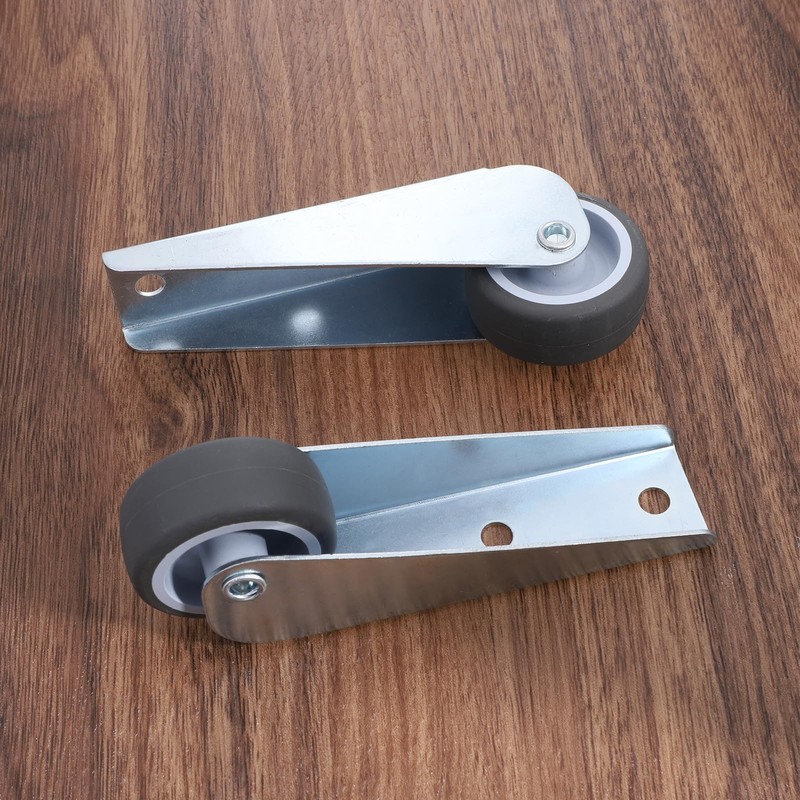 2 PCS Gate Caster Wheels Replacement, Sinking Door Bottom Pulley