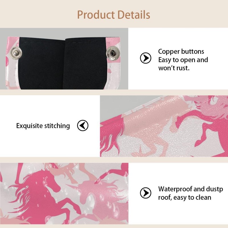 2 Pack Tissue Box Cover Holder, Camo Girls Pattern with