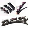Sparkling Crystal Hair Clips, Braided Hair Clips for Women, Girls,