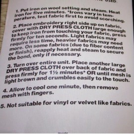 Unbranded 3 Vintage 1960's Iron on Embroided white  floral appliques  for vintage jeans