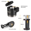 UTEBIT Magnetic Camera Mount 1/4 Screw Vertical Suction with Action
