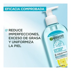 Limpiador purificante Garnier skin active anti imperfecciones 200 ml
