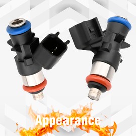 DOSKJOK Fuel Injector Compatible With Challenger Charger Durango Grand Caravan Cherokee Journey ProMaster Routan Town & Country Wrangler 200 300 0280158233