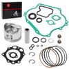 Engine Rebuild Gasket KIT W Piston & Rings & Seals