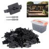 600PCS Hidden Fasteners Composite-Deck - Universal Nylon Composite Decking Fasteners