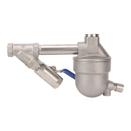 Air Compressor Gas Drain Valve Silent Explosion Proof Air Compressor Stainless Steel Automatic Drain Keep To Wastewater: (YA S6 with Filter)