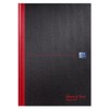 Black n' Red Casebound Hardback Recycled A4 Book