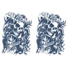 Jagua Tattoo Tattoo Stickers, 2 Weeks Disappearing Henna Tattoo, Real