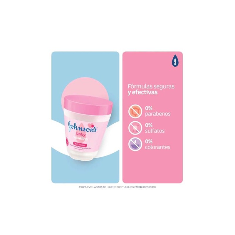 Johnson'S, Vaselina para Bebé Original 100 ML