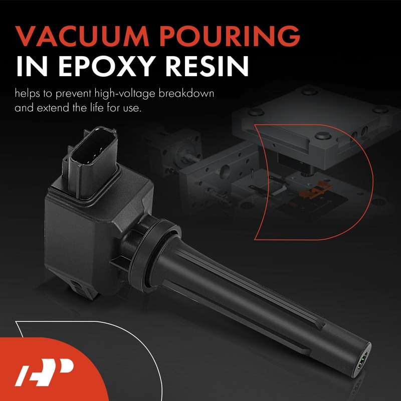 A-Premium Ignition Coil Pack Compatible with Mazda 3 6 CX-3