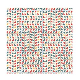 Toray Toraysei Cleaning Cloth, 9.4 x 9.4 inches (24 x 24 cm), Cleans Fingerprints and Sebum Stains, Various Uses "Toraysei Design Cloth", Made in Japan (TA3 Autumn Leaf)