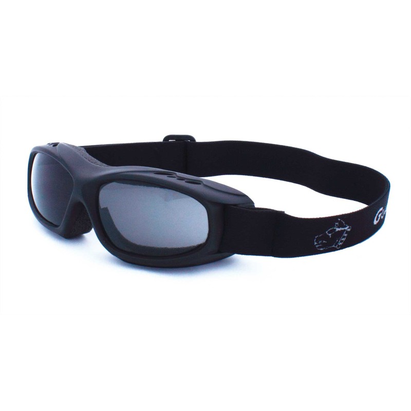 Guard-Dogs Goggle, Evader 1 Matte Black (Clear/Smoke w/FogStopper 2 Lens