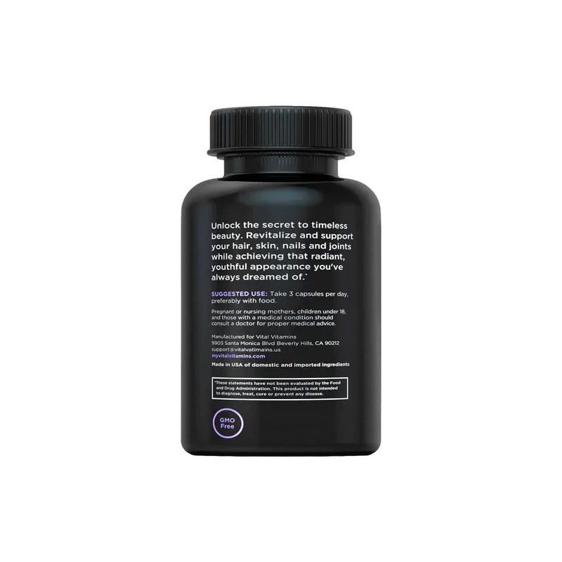 Vital Vitamins Multi-collagen Complex Plus Piel Uñas Cabello