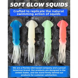 BLUEWING 36in Fishing Soft Squid Spreader Bar Offshore Fishing Spreader Bar with 9in Soft Squid and Big Game Trolling Lure for Wahoo Tuna Marlin Mahi Mahi, Pink