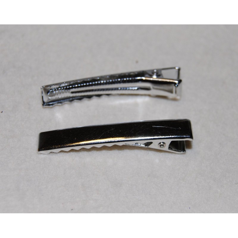 Pack of 10-60mm Alligator Hair Clips - Hair Accessories for