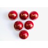 Cricket Balls 6 pack - Red Leather Match Quality (Youth/Junior/School)