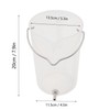 Coffee Enema Bucket 2L Plastic Portable Household Adjustable Flow Enema