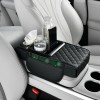 Unbranded Car Armrest Cushion 5-in-1 Center Console Cover with Cup