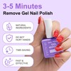 Gel Nail Polish Remover, (2pcs) Gel Polish Remover for Nails,