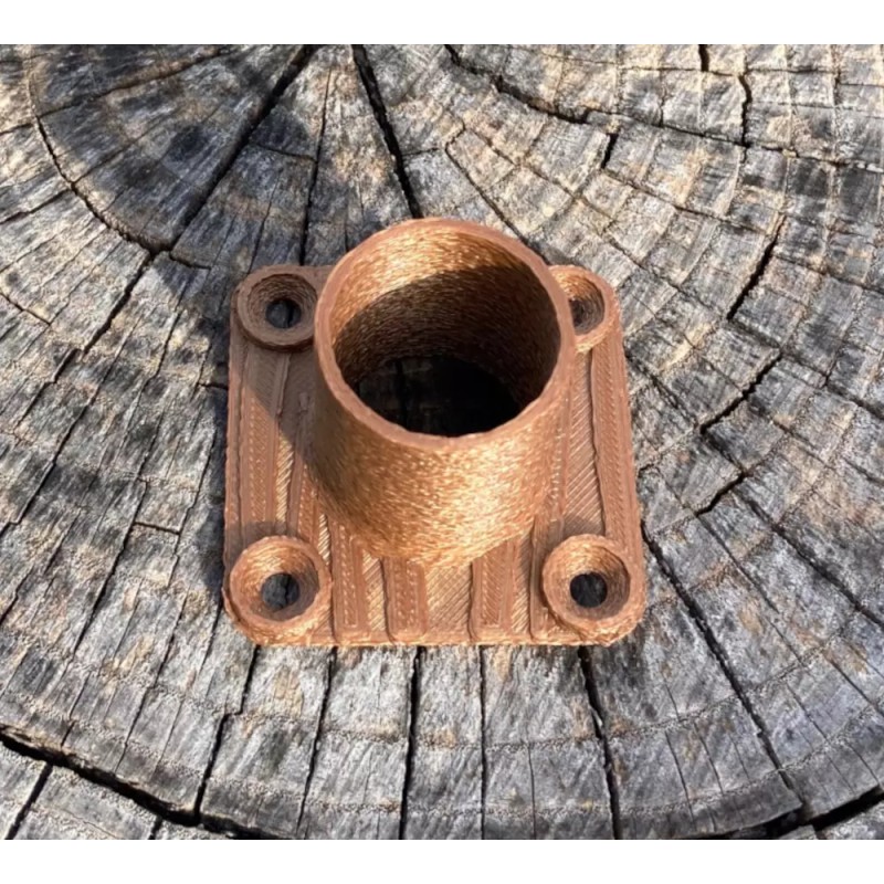 BirdRefuge 1" Predator Guard Wrens Birdhouse Brown