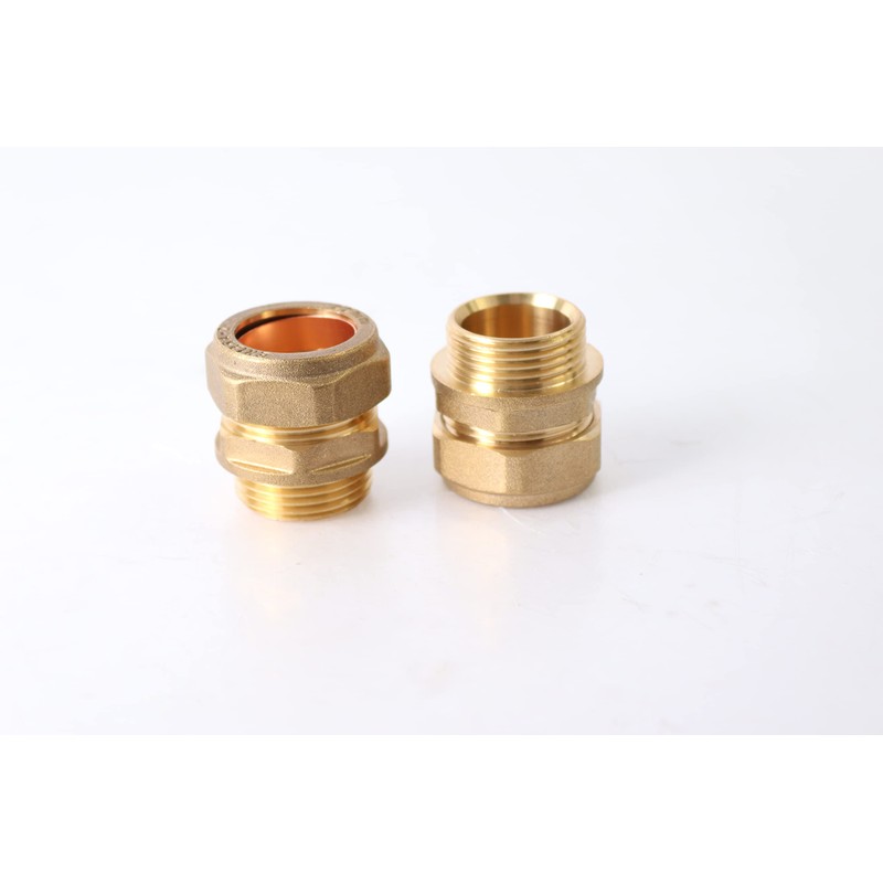 22 mm x 3/4 Compression x BSP Male - Brass