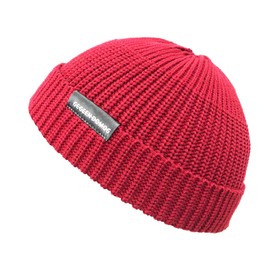 Clakllie Swag Fashion Beanie Knitted Cap Docker Leon Hat Cap Skullcap Roll-up Edge Fisherman Harbour Hats