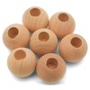 Wood Dowel Caps 1-1/4 inch Diameter with 1/2 inch Hole,
