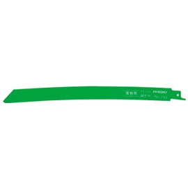 HiKOKI 0032-6163 Curved Saver Saw Blade, Reciprocating Saw Blade, No. 148, Total Length 9.8 inches (250 mm), 24 Threads/Inch, Pack of 5, For Cutting Thin Objects
