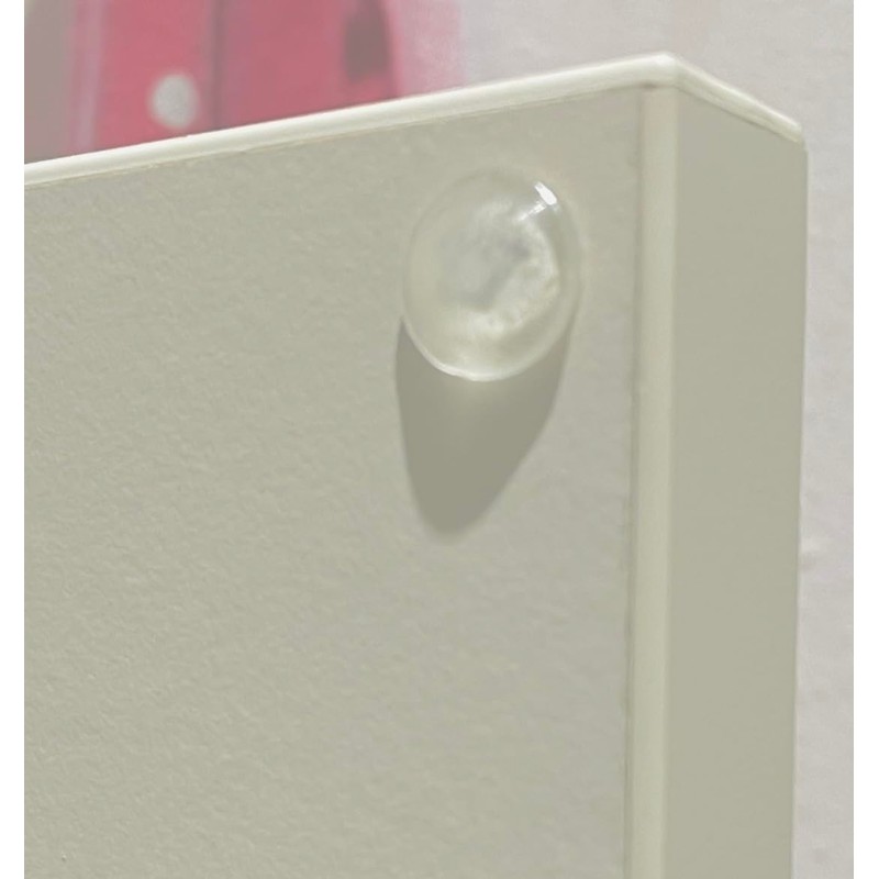 25 Cupboard Door Buffer Pads - Clear Sticky Rubber Dots